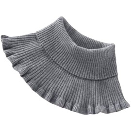 Gatuida Neck Warmer Elastic Neck Sleeve Stylish and Breathable for Men Women Cold Resistant Multi-function Protector for Casual and Outdoor Activities Light Grey