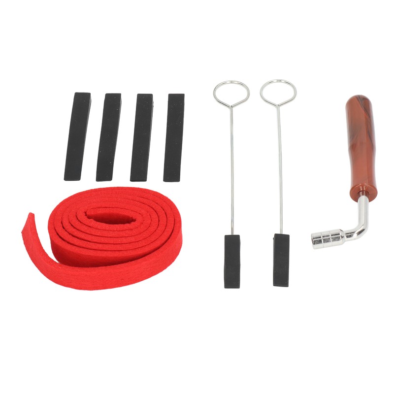 Piano Tuning Tool Temperament Strip Tuner Spanner Silicone Forks Mute