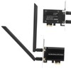 Network Card Desktop Dual Band Adapter with 8DB Antenna Extension
