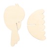 20pcs Wood Bird Cutouts DIY Innovative Stereoscopic Hanging Unfinished Wood