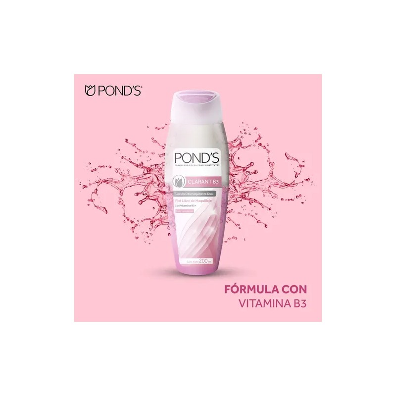 Pond's Loción Facial Desmaquillante Dual Pond'sb3 200 Ml