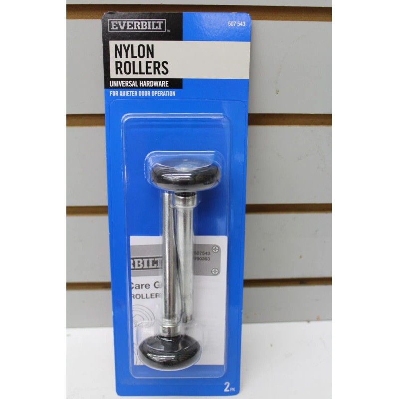 Everbilt Nylon Rollers For Quieter Door Operation (2 In pack