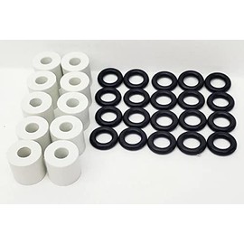 American Windshield Repair Systems Seal Set 20 Inner O-Rings & 10 External Seal Ends