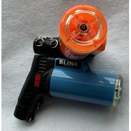 NEON 40 Butane Torch Lighters - Neon with Adjustable Flame - Refillable - Bulk Lot