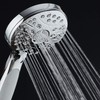 AquaSpa High Pressure 6-setting Luxury Handheld Shower Head – Extra