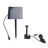 Solar Powered Water Pump Kit Powerful Jet Watering Pond Pump