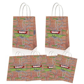 JSTWOA 20 pieces turtle birthday party decorations include ninja themed goodie bags, party bags, Perfect for Birthday Baby and Kids Party Supplies