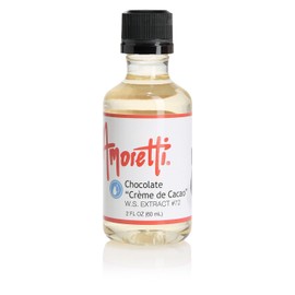 Amoretti - Chocolate Creme de Cacao Extract Water Soluble 2 oz - Highly Concentrated & Perfect For Pastry, Savory, Brewing, and more, Preservative Free, Vegan, Kosher Pareve, Keto Friendly