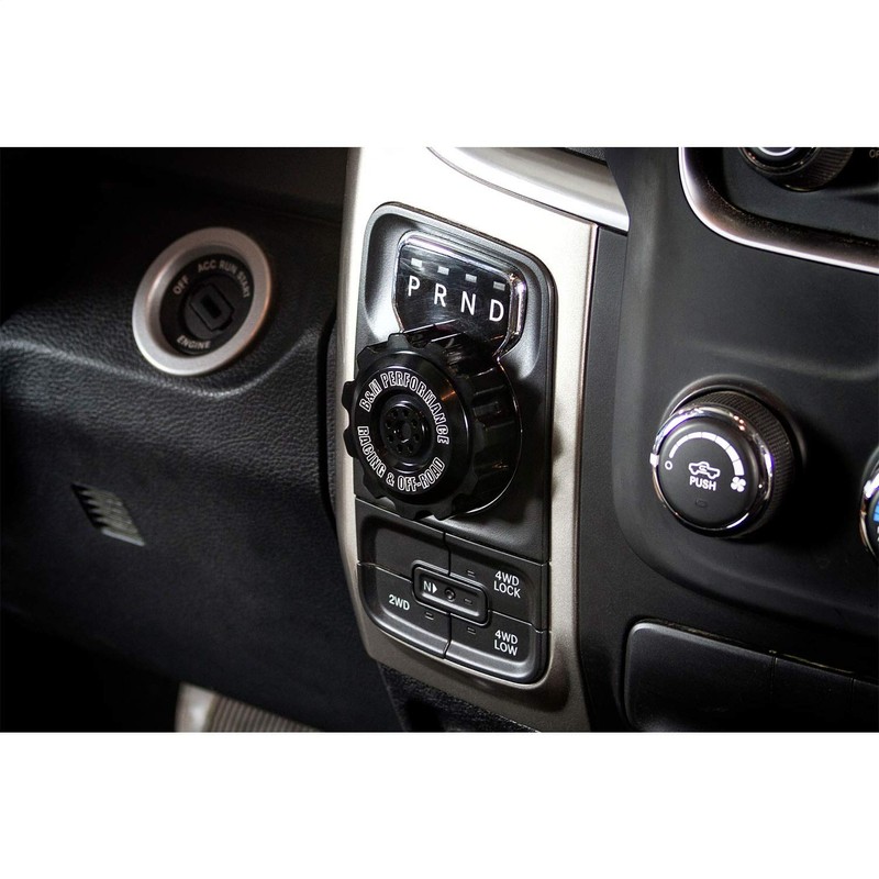 B&M Shift Knob Dash Mounted 81166, Black