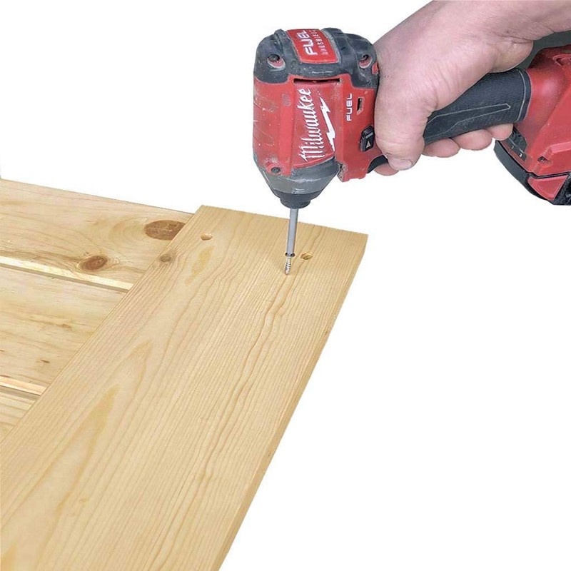 K-Bar Solid Pine Core Unfinished Interior Barn Door Slab DIY