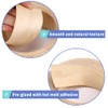 MOLIGOU Maple Wood Veneer Roll, 2”×50’ Plywood Edge Banding Strips,