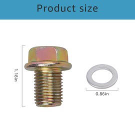 Yubunt LS Oil Pan Oil Pressure Relief Valve Plug Compatible with Bypass 2007+ Gen IV LS Engines LS1 LS2 LS6 LQ4 LQ9 6.0L 5.7L 5.3L 4.8L