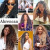 Ahrencan Crochet Goddess Locs, 18 Inch 7 Packs Boho Goddess