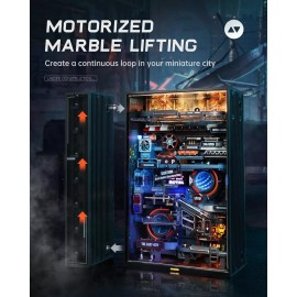 ROKR Parallel World LED 3D Puzzle Marble Run Building Toy Gifts for Kids Boys