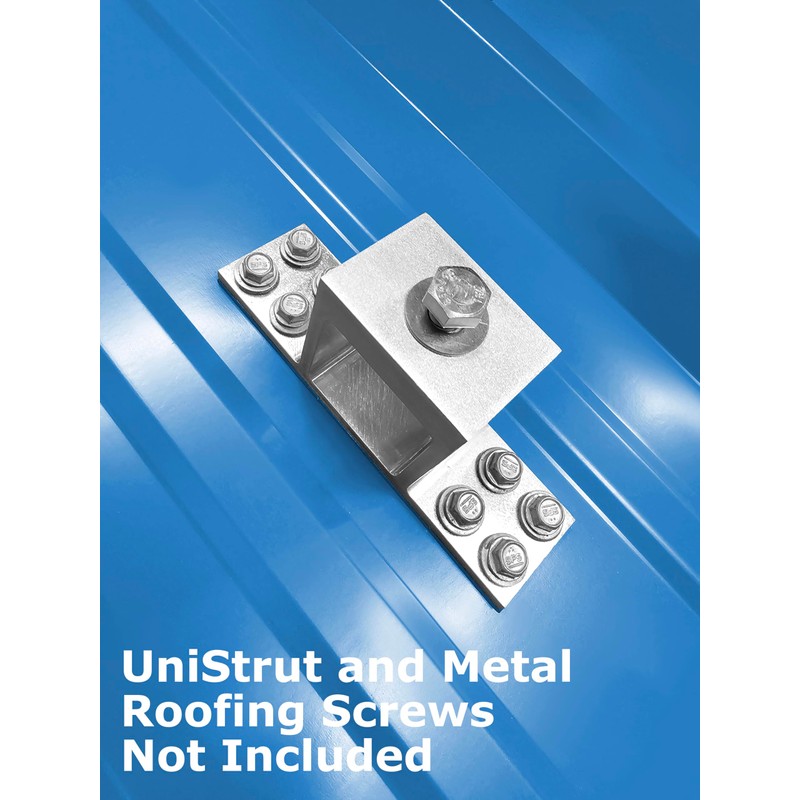Metal Roof Mounting Bracket for Unistrut Channel & Solar Racking