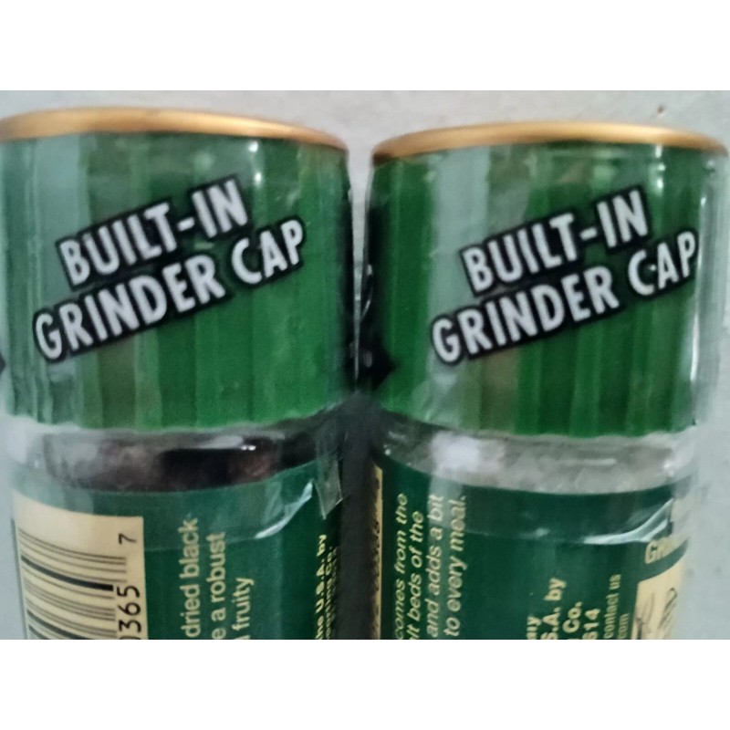 Alessi® Coarse Sea Salt and Whole Black Peppercorns Grinder Set