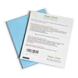 Hana Cloth Microfiber Cloth Set of 20 (Sky Blue, 15cmx18cm)