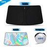 KDM Laser Silver Style Windshield Sun Shade Fit for 2016-2021