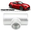 Universal 50mm V Band BOV Flange 3in Pipe OD Secure