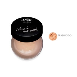 Sheló NABEL Polvo De Arroz Natural O Translucido Sellador De Maquillaje (Translúcido)
