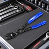 Blue Car Trim Removal Pliers, Automotive Clip Removal Tool for