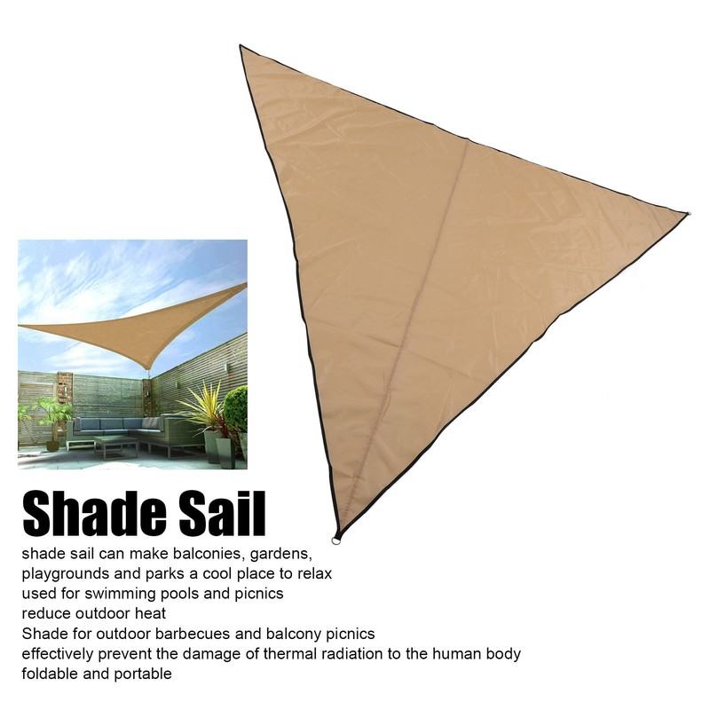 Sun Shade Sails UV Resistant Foldable Portable Easy To Maintain