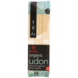 Hakubaku Organic Udon Wheat Noodle (1 x 9.5 OZ)