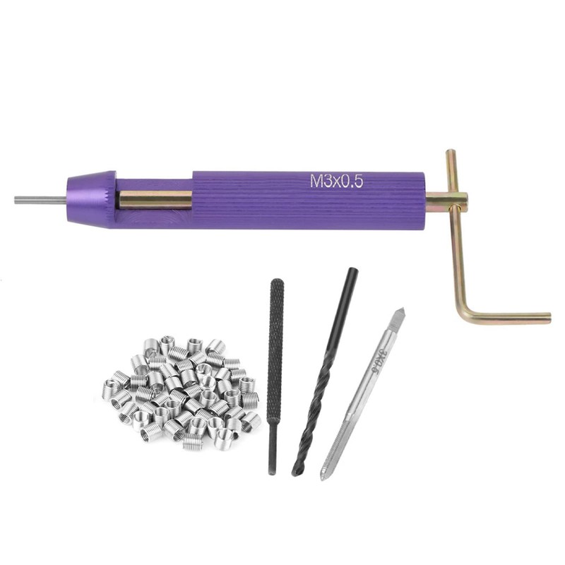 Helical Insert Kit M3 Thread Repair Kit Stainless Steel Helicoil