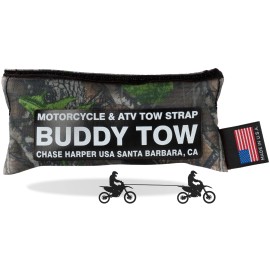 Chase Harper USA 9100 - Buddy Tow - Backwoods Camo - Motorcycle/ATV Tow Strap
