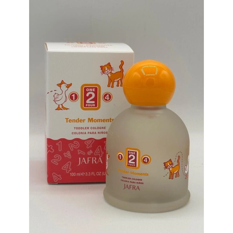 Jafra Tender Moments 1-2-4 Toddler Cologne 3.3 fl. oz.