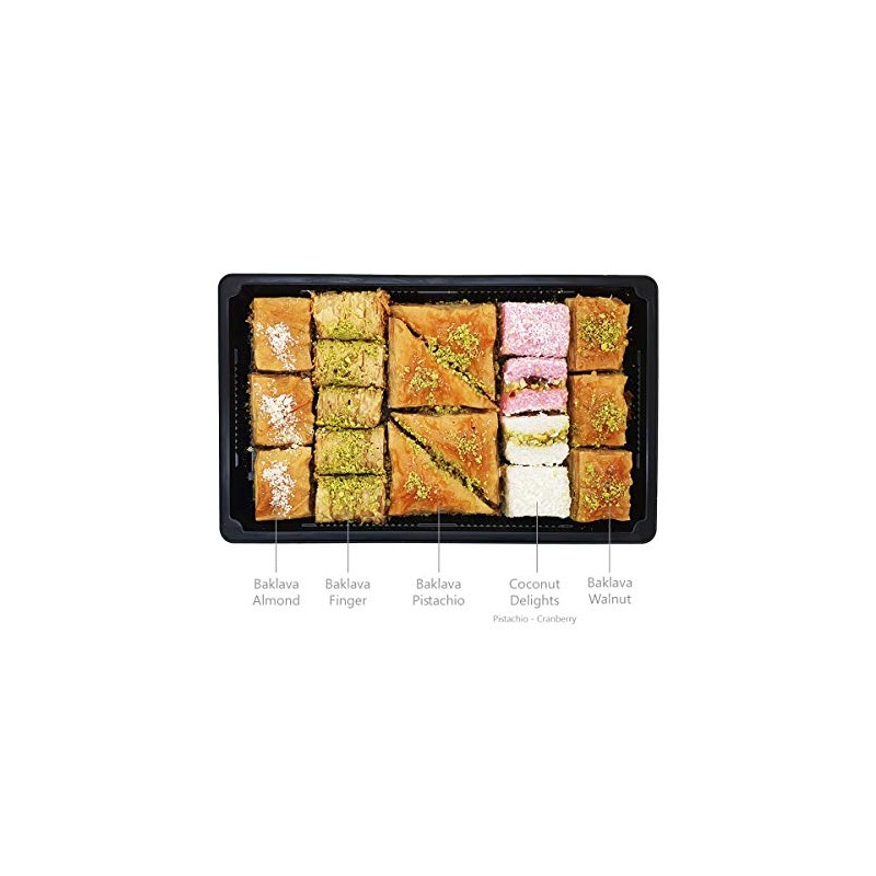Persis Luxury Baklava Assorted Tray - 19 Pieces (500g)