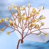 Aroncent Handcrafted Crystal Energy Tree: Natural Citrine Crystal Money Tree