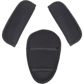 Correa de hombro de bebé 3 en 1 y almohadillas para orejas de arnés de entrepierna para asiento de coche, fundas de cinturón de carriola para bebés y niños, fundas suaves para cinturón de seguridad