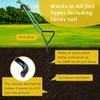 FCENDS Tree Stake Kit, Heavy Duty Spiral Tree Stakes and
