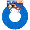 Nerf Dog Rubber Tire Flyer Dog Toy, Flying Disc, Lightweight,