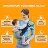 GUBBY GUPS® Ergonomische praktische Babytrage V1.0 für schnelle Einsätze von