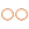 X AUTOHAUX 2 Sets 14mm Banjo Internal Diameter Banjo Bolt