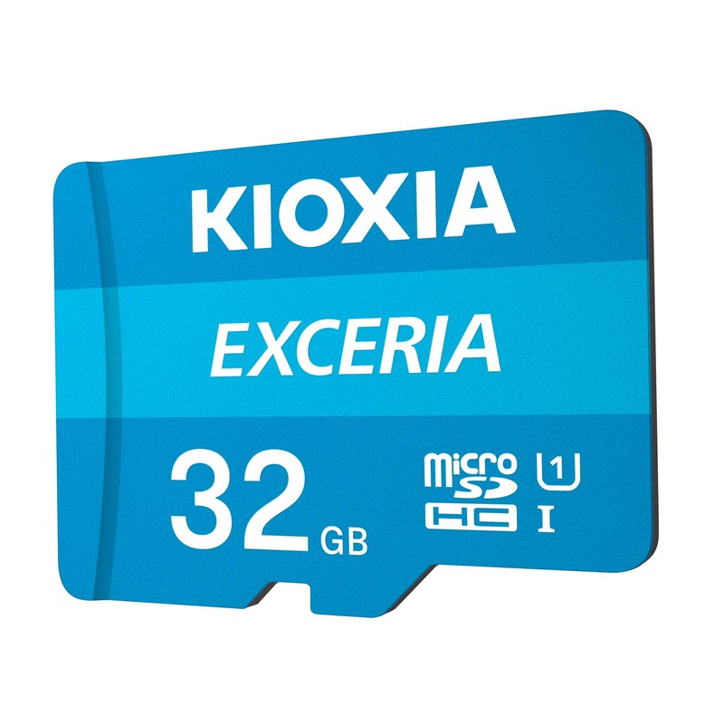 Kioxia 32GB MicroSD Exceria Flash Memory Card with Adapter U1