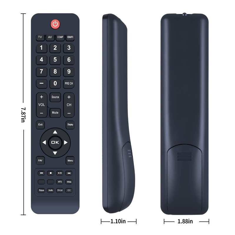 PZL B8.080.446-2 New Remote Control Replacement for NEC LCD TV