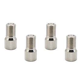 4 Pcs Valve Stem Extension Kit 19mm Premium Brass Tire Valve Extender for Easy Tire Inflation and Pressure Check on Cars SUVs Trucks and More