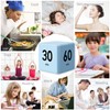 DQDEDIAN Cube Timer, Kids Timer with Gravity Sensor Flip 15