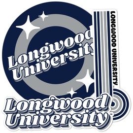 Desert Cactus Longwood University Stickers Lancers LU Vinyl Decals Laptop Water Bottle Car Scrapbook Sheet (70s 4inch)