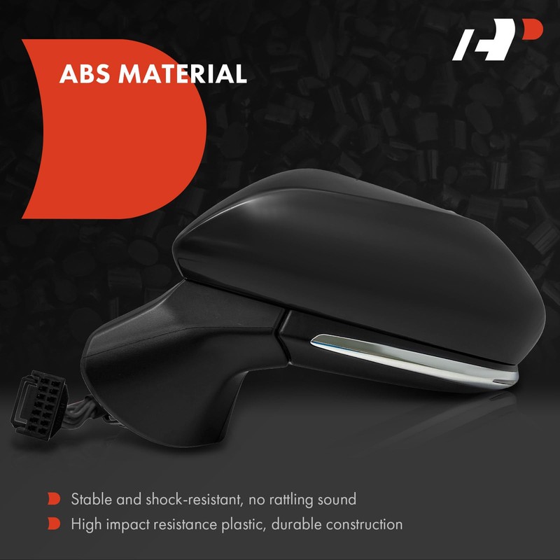 A-Premium Driver Side Power Door Mirror - Compatible with Toyota