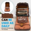 JAEP Camera Backpack - Weather Resistant 16 Ounces Waxed Memory