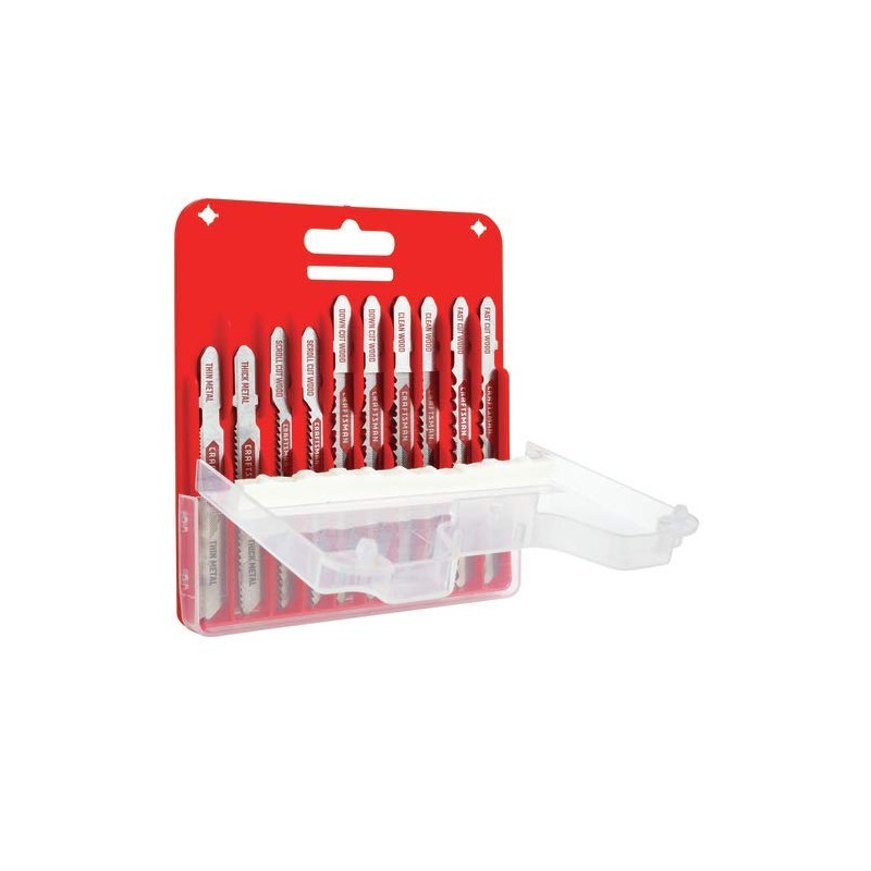 CRAFTSMAN Jigsaw Blades, U-Shank Set, 12-Piece (CMAJ2SET12)