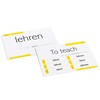 200 German Verb Conjugation Present Tense Flash Cards - Full