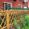 Kungfu Mall 48Pcs Garden Bamboo Caps Green Rubber Cane Caps