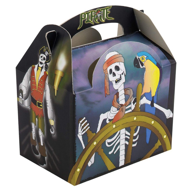Deli Supplies 30 x Pirates Treasure Chest Kids Meal Party
