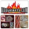 FireBlack®34 Gasket for powdercoat oven door seal industral duct powder