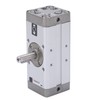 Pneumatic Rotary Actuator Aluminum Alloy Double Sealing Powerful Rack Type